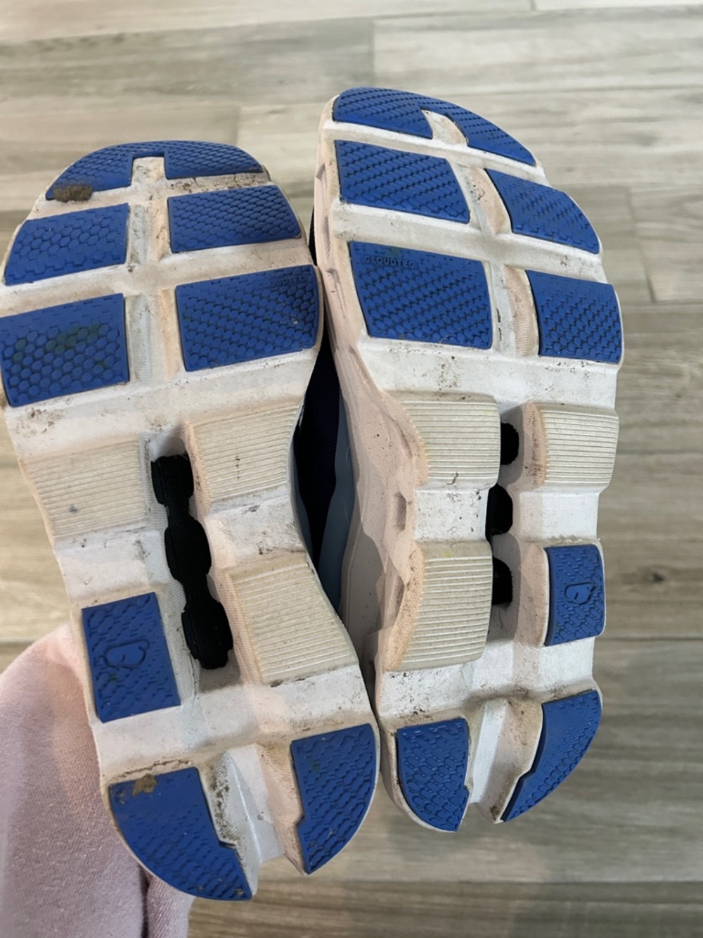 On Running Sneakers - Navy and Light Blue - Picture 7 of 7